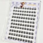 Glueless false eyelashes large capacity fishtail fairy mixed whole cluster lazy three-step natural simulation BQI eyelashes - [No-Glue Version] Trilogy - Single Box Lashes