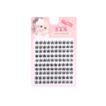 10 Rows Bulk Spiky False Lashes Pure Desire White Moonlight Lazy Three-Step Pure Wild Little Devil Mix - Lazy Man's Trilogy