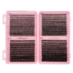 Source factory DIY cluster false eyelash set 80D100D Shein same style 14 rows false eyelashes DIY Lashes - FS-800PCS