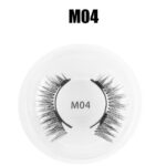 Pingdu Factory Three-Magnet Soft Magnetic False Eyelashes Little Devil Magnetic Eyelashes All-in-One Box Glue-Free Natural Thick - M04