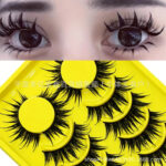 Wholesale comic wet tip little devil false eyelashes, black stem, thick, one-piece, full strip, natural simulation thick style - MIU-C