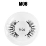 Pingdu Factory Three-Magnet Soft Magnetic False Eyelashes Little Devil Magnetic Eyelashes All-in-One Box Glue-Free Natural Thick - M06