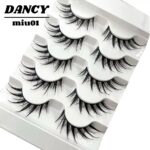 Little Devil Comic Style Wet Lashes Cos Japanese Big Eye False Lashes Curled Thick Thai European and American Hard Stem Lashes - DANCYmiu01