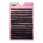 14Row DIY Cluster Lashes Private Label Custom False Eyelash - DIY-60D-280 clusters