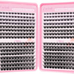 Wholesale segment false eyelashes book large capacity 6080D T50 set ресницы eyelashes cur - T50 eyelash book