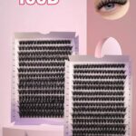 Pingdu factory segment cluster false eyelashes, European and American cross-border false eyelash book, DIY lashes, fake eyelashes wholesale - DIY-SET-252 cluster [100D]