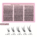 Wholesale Fluffy Segmented Eyelash Extension Kit DIY Set for Cross-border EU/US 60D 80D False Lashes - NCY-lashes