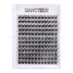 Cross-border false eyelashes export style segmented cluster thick style black band soft curly false eyelashes customizable glue-free - DANCY Lady