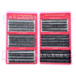 Cross-border bestseller DIY new style large capacity mixed eyelash book thick and curly 8-16mm factory false eyelashes - 30D40D50D60D80D100D eyelash book