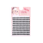 10 Rows Bulk Spiky False Lashes Pure Desire White Moonlight Lazy Three-Step Pure Wild Little Devil Mix - Pure Wild Little Devil