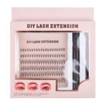 Cross-border Europe/US DIY Self-lash Extension Single Cluster Thick 120 Clusters D Curl Amazon Segmented Lash Kit - DIY-10P